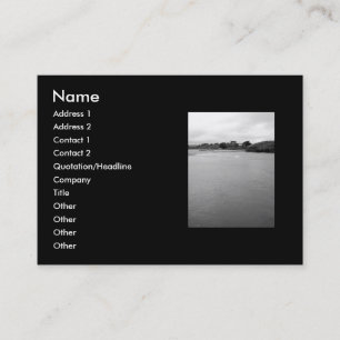 Eine ruhige Bucht in Irland. In der Nähe von Ross Visitenkarte