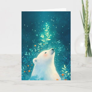 Eine ruhige Nacht des Eisbären Karte