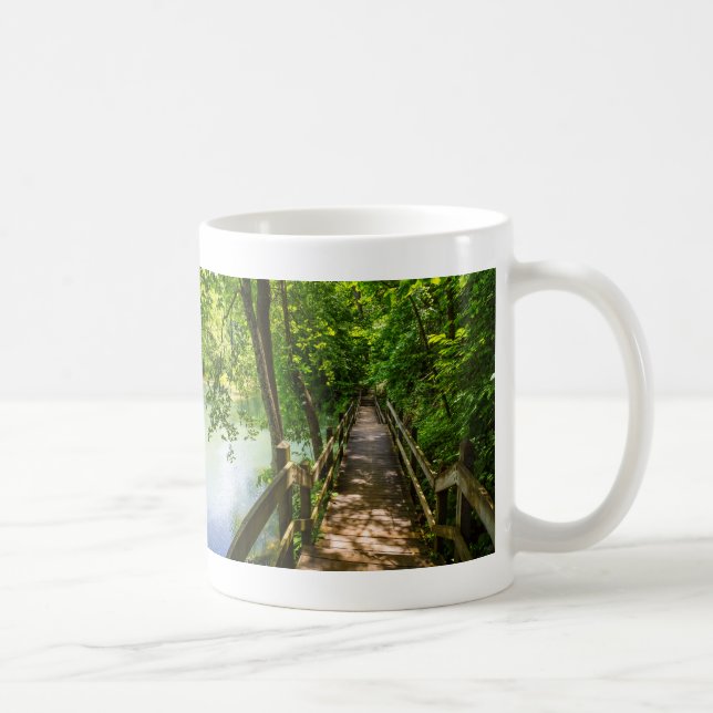 Eine ruhige Wanderkaffee-Tasse Kaffeetasse (Rechts)