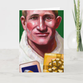 Eine ruhmby Christmas - Rugby Grußkarte Feiertagskarte