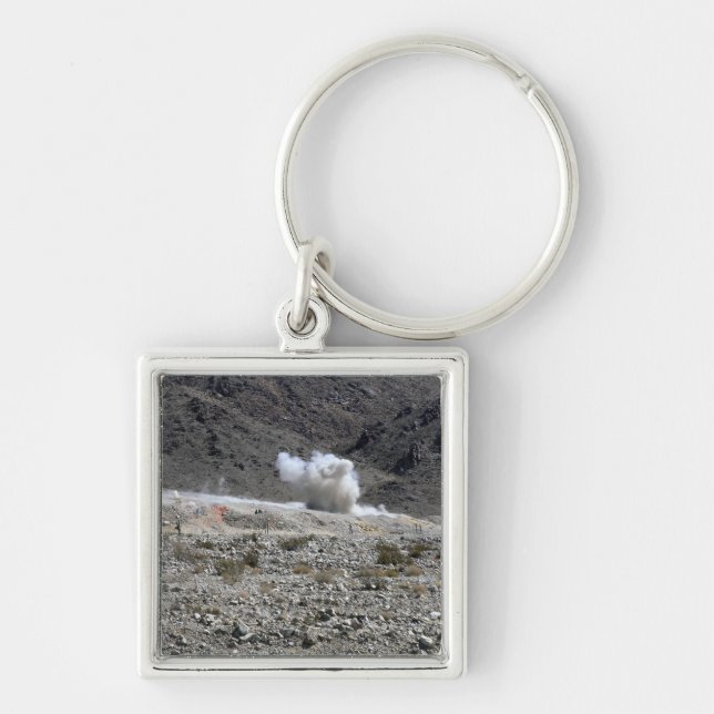 Eine Runde aus einem AT-4-Raketenwerfer Schlüsselanhänger (Vorne)