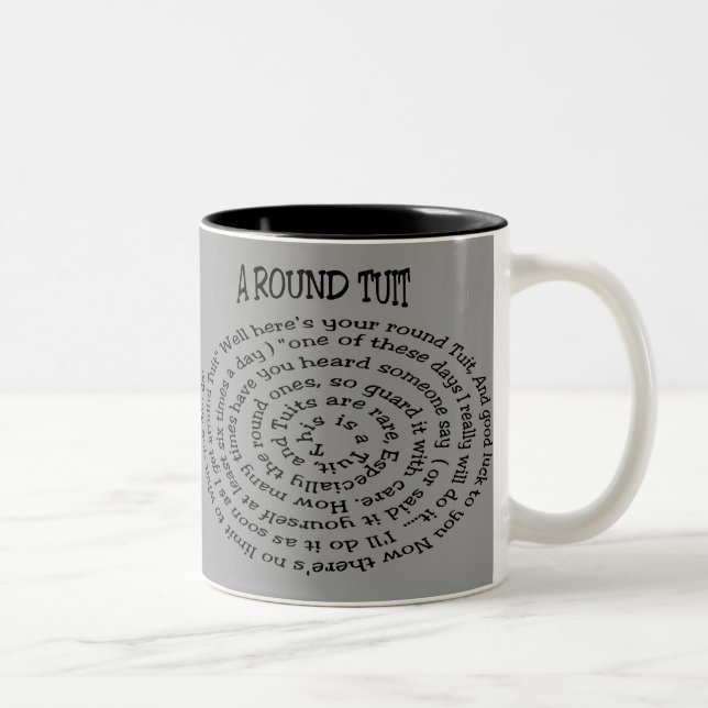 Eine runde Tasse (Rechts)