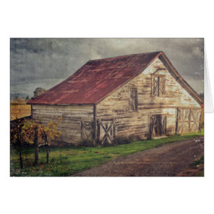 Eine rustikale Scheune