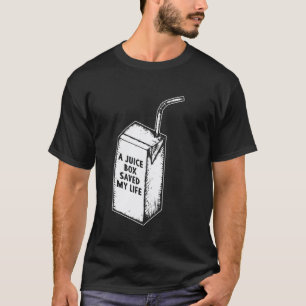Eine Saftbox rettete mein Leben Hypoglykämie Typ-1 T-Shirt