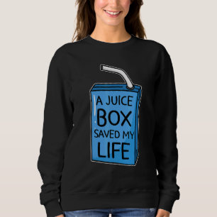 Eine Saftbox Rettete mein Lebensdiabetes-Bewusstse Sweatshirt
