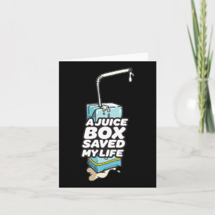 Eine Saftbox Rettete meine Diabetes-Männer Karte