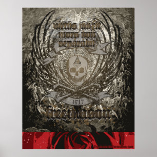 Eine Saintly Menschenmenge Poster