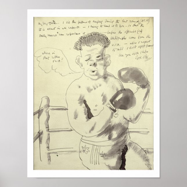 Eine Sammlung von acht Illustrierten Briefen an se Poster (Vorne)