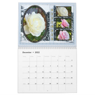 Eine Sammlung von Blume Kalender 2022 (m)