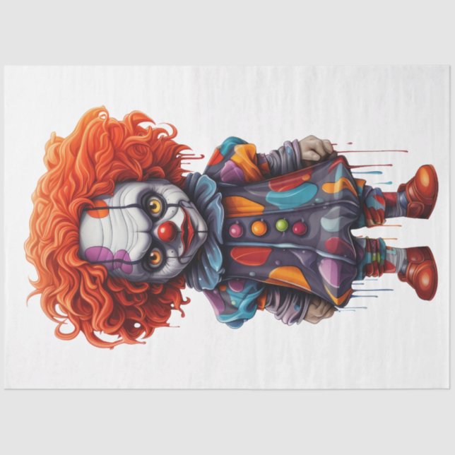 Eine Sammlung von Halloween-Kostümen-Design 3 Seidenpapier (Vorderseite)