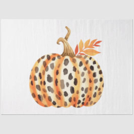 Eine Sammlung von Pumpkin-Entwürfen für den Herbst Seidenpapier