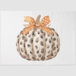 Eine Sammlung von Pumpkin-Entwürfen für den Herbst Seidenpapier