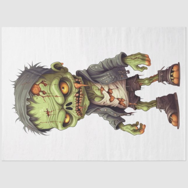 Eine Sammlung zu Halloween-Kostümen 11 Seidenpapier (Vorderseite)