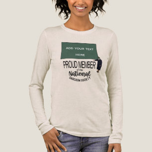 Eine sarkastische Präsentation - Leer für benutzer Tri-Blend Shirt
