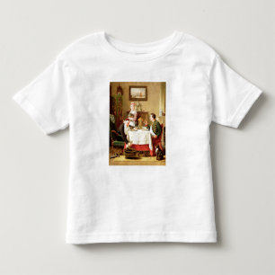 Eine Satisfying Mahlzeit, 1883 (Öl auf Leinwand) Kleinkind T-shirt