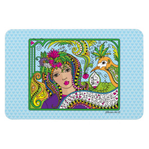 Eine saubere Weste_Flexibler Magnet 15 cm x 10 cm