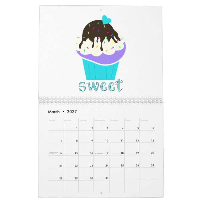 Eine Schale voll von der Süsse Kalender (Mär 2027)
