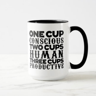 Eine Schalen-bewusste Tasse