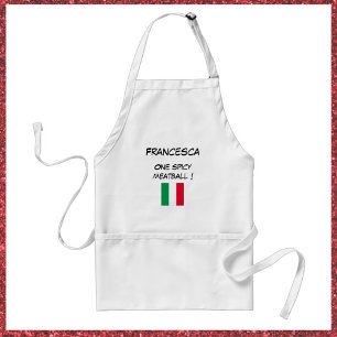 Eine scharfe Meatball-Schürze Schürze