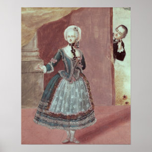 Eine Schauspielerin in der Rolle von Rosine Poster