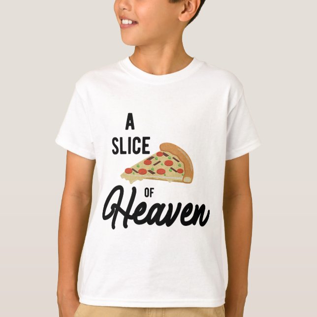 Eine Scheibe mystische Pizza T-Shirt (Vorderseite)