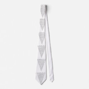 Eine Scheibe von PU-Darstellung Krawatte