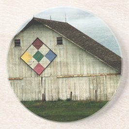 Eine Scheune, die einmal war Untersetzer