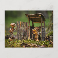 Eine Schlange für die Toilette am Campingplatz