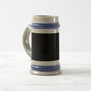 Eine schlichte, dunkle schwarze texturierte Oberfl Bierglas