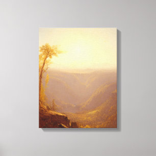 Eine Schlucht im Gebirge Kauterskill Clove Leinwanddruck