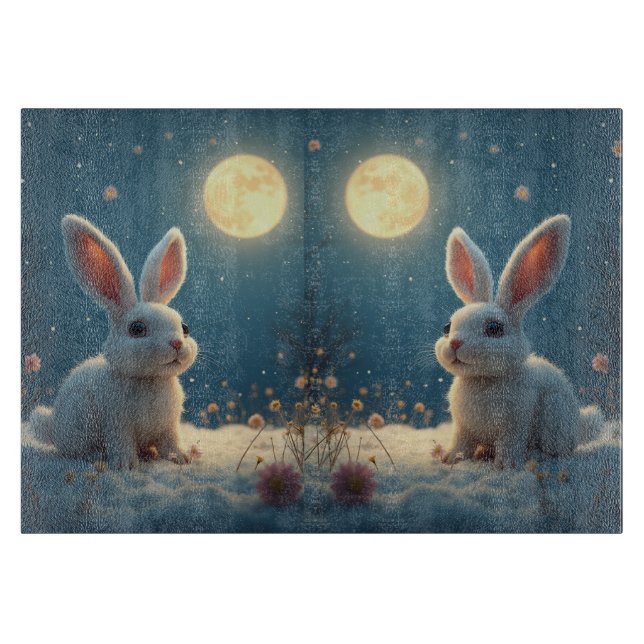 eine Schneidplatte Schneidebrett (Vorderseite)