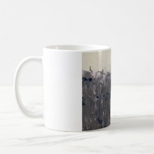 Eine schöne abstrakte Wiese für Ihren Morgenkaffee Kaffeetasse
