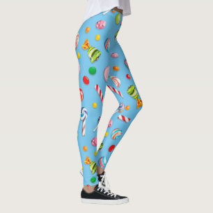 Eine schöne Auswahl an Süßigkeiten Leggings