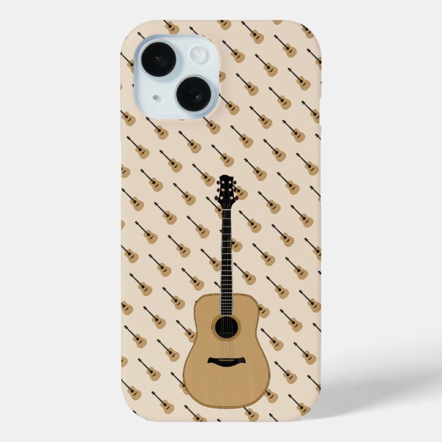 Eine schöne Gitarre Case-Mate iPhone Hülle (Rückseite)