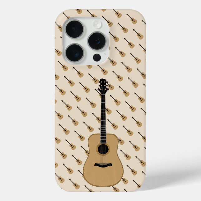 Eine schöne Gitarre Case-Mate iPhone Hülle (Rückseite)