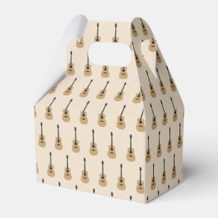 Eine schöne Gitarre Geschenkschachtel