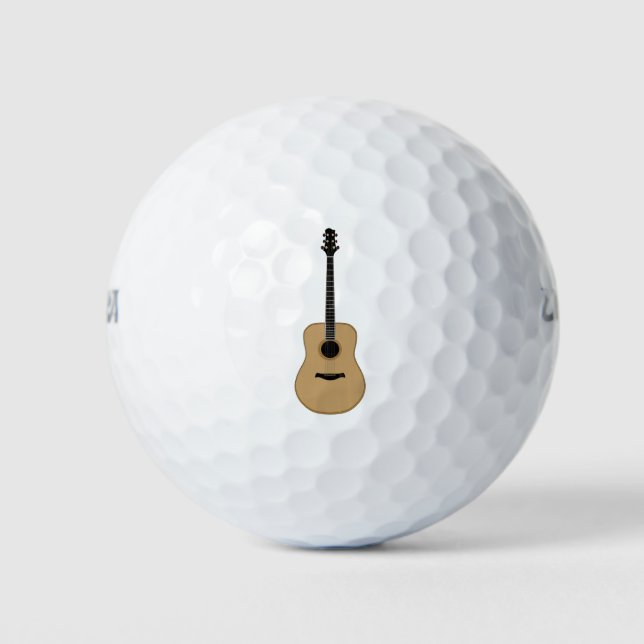 Eine schöne Gitarre Golfball (Vorderseite)