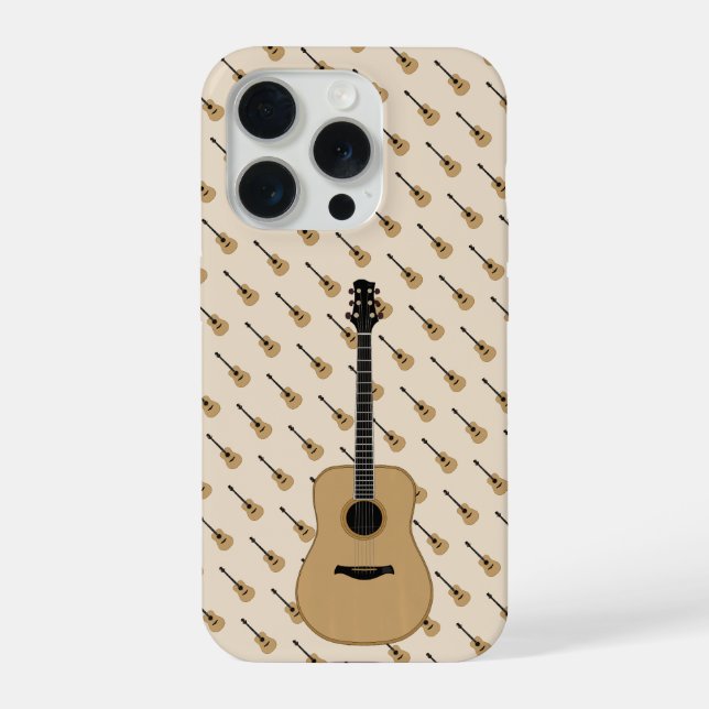 Eine schöne Gitarre iPhone Hülle (Rückseite)