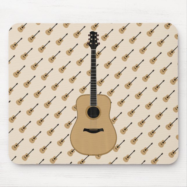 Eine schöne Gitarre Mousepad (Vorne)