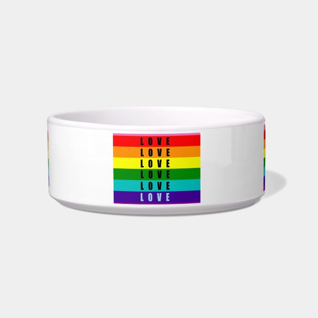 Eine schöne, handgefertigte Pet Bowl Napf (Vorderseite)