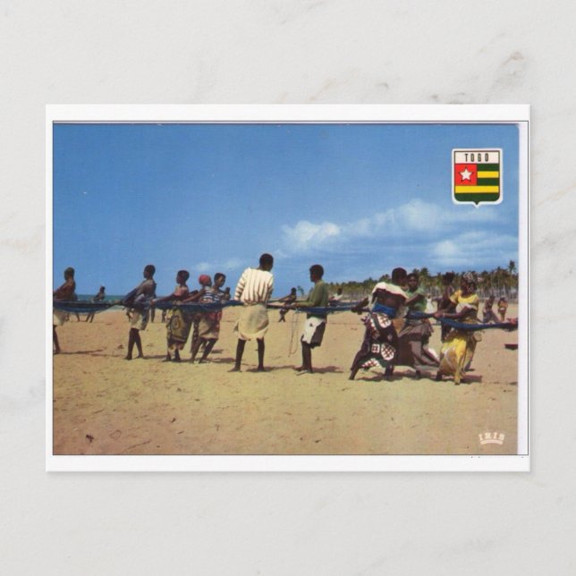 Eine schöne Karte aus Togo Afrika (Vorderseite)
