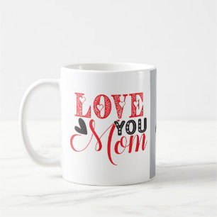 Eine schöne Liebe, die ihr Mama Kaffee Tasse