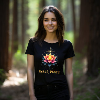 Eine schöne Lotusblume des inneren Friedens T-Shirt