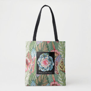 Eine schöne Philip Jacobs Fabric Coleus Tote Tasch