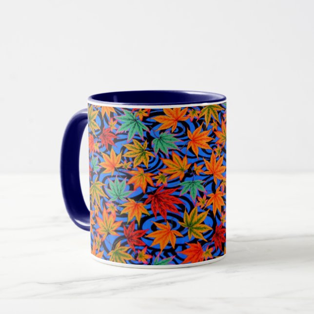 Eine schöne Philip Jacobs Fabric Tasse für japanis (Vorderseite Links)