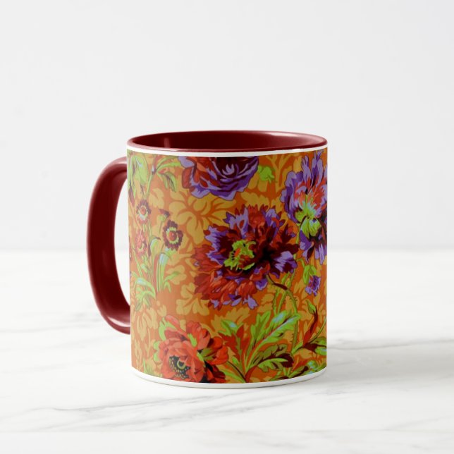 Eine schöne Tasse von Philip Jacobs Fabric Floral  (Vorderseite Links)