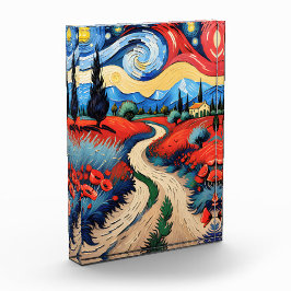 Eine schöne Wiese Fotoblock