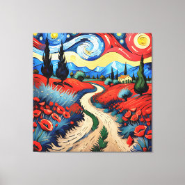 Eine schöne Wiese Leinwanddruck