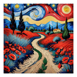 Eine schöne Wiese Poster