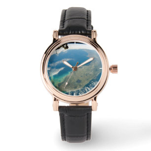 Eine schräge Florida an der Südostküste Armbanduhr